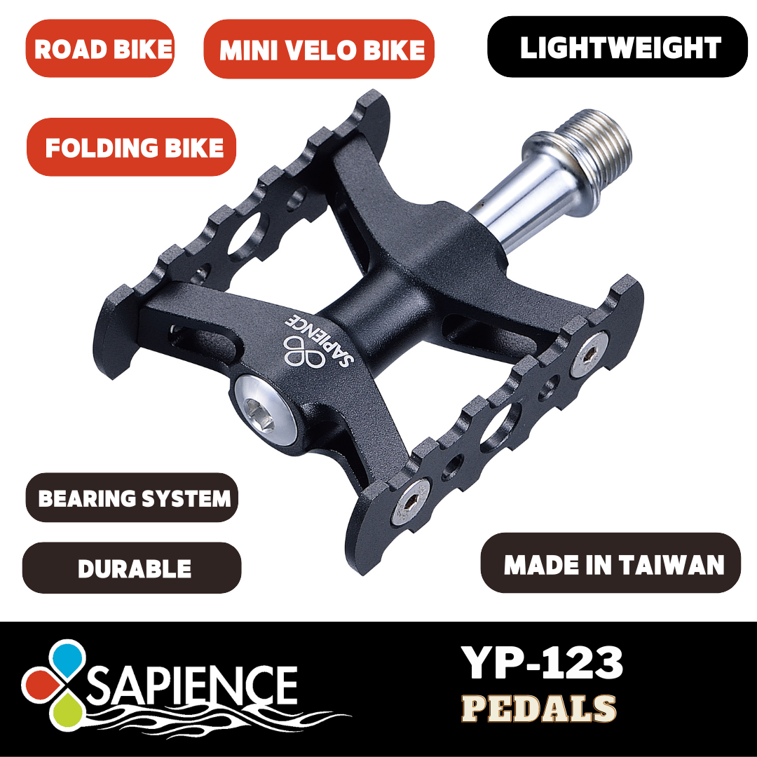 Sapience Alloy CNC Pedal YP-123 Lightweight for Road Bike