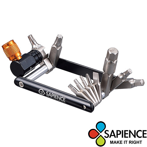 Sapience DT-027 13 in 1 multifunction folding tool set for cycling